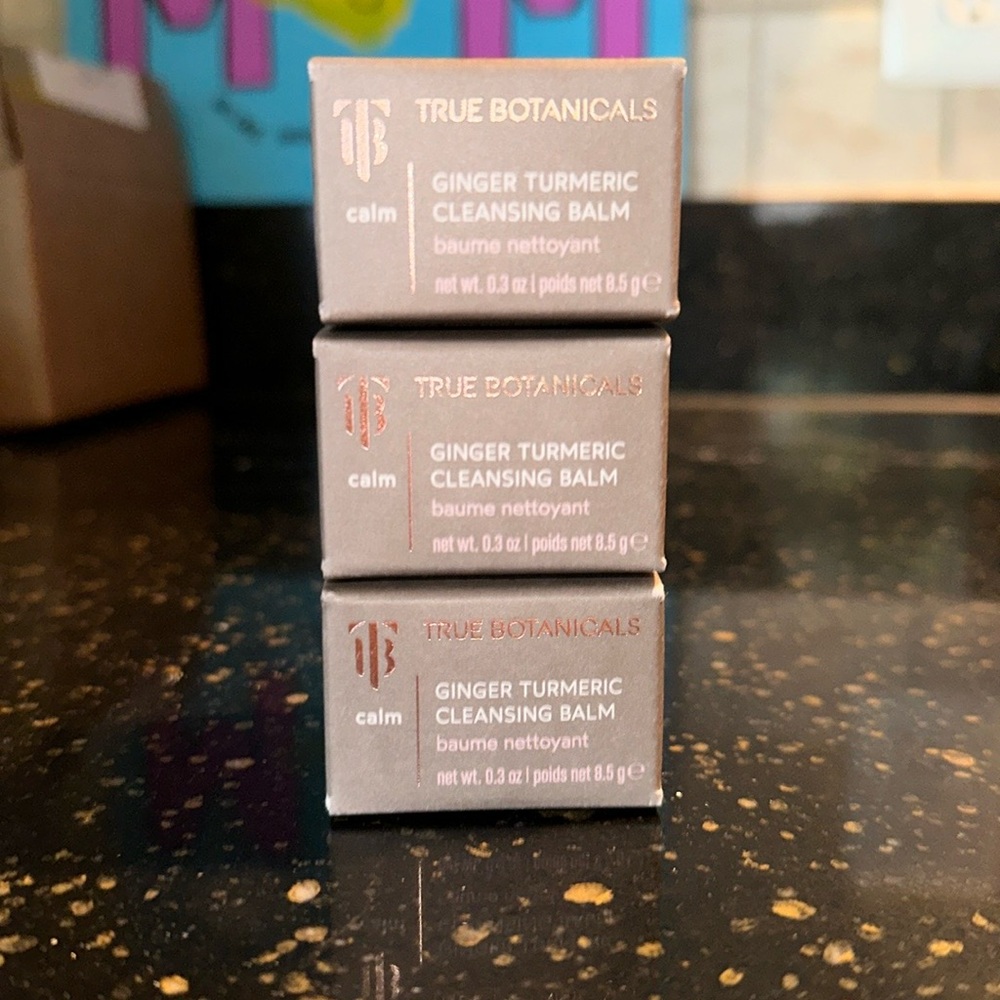 True Botanicals GINGER TURMERIC CLEANSING BALM